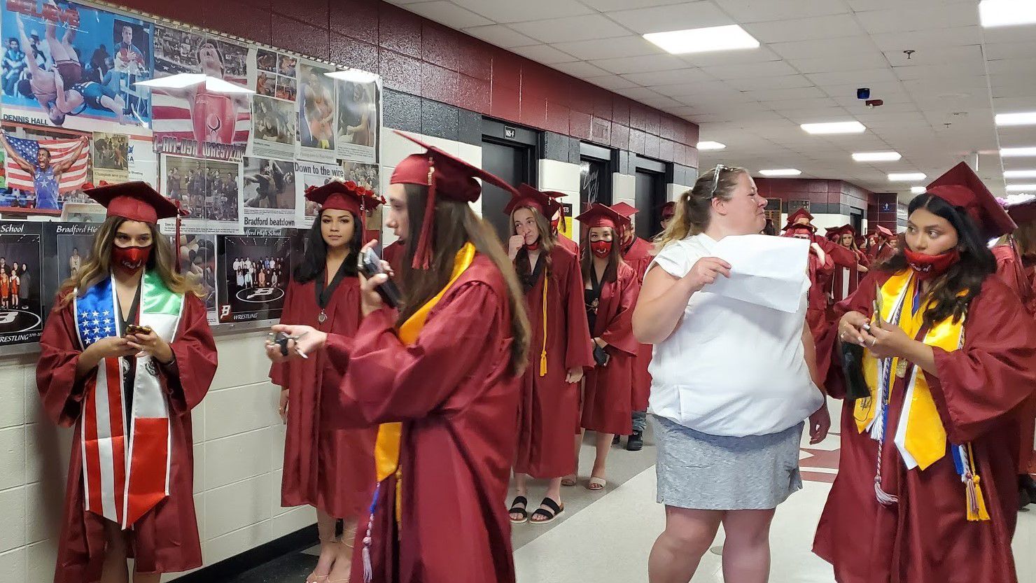 Bradford High School Graduation - preparations